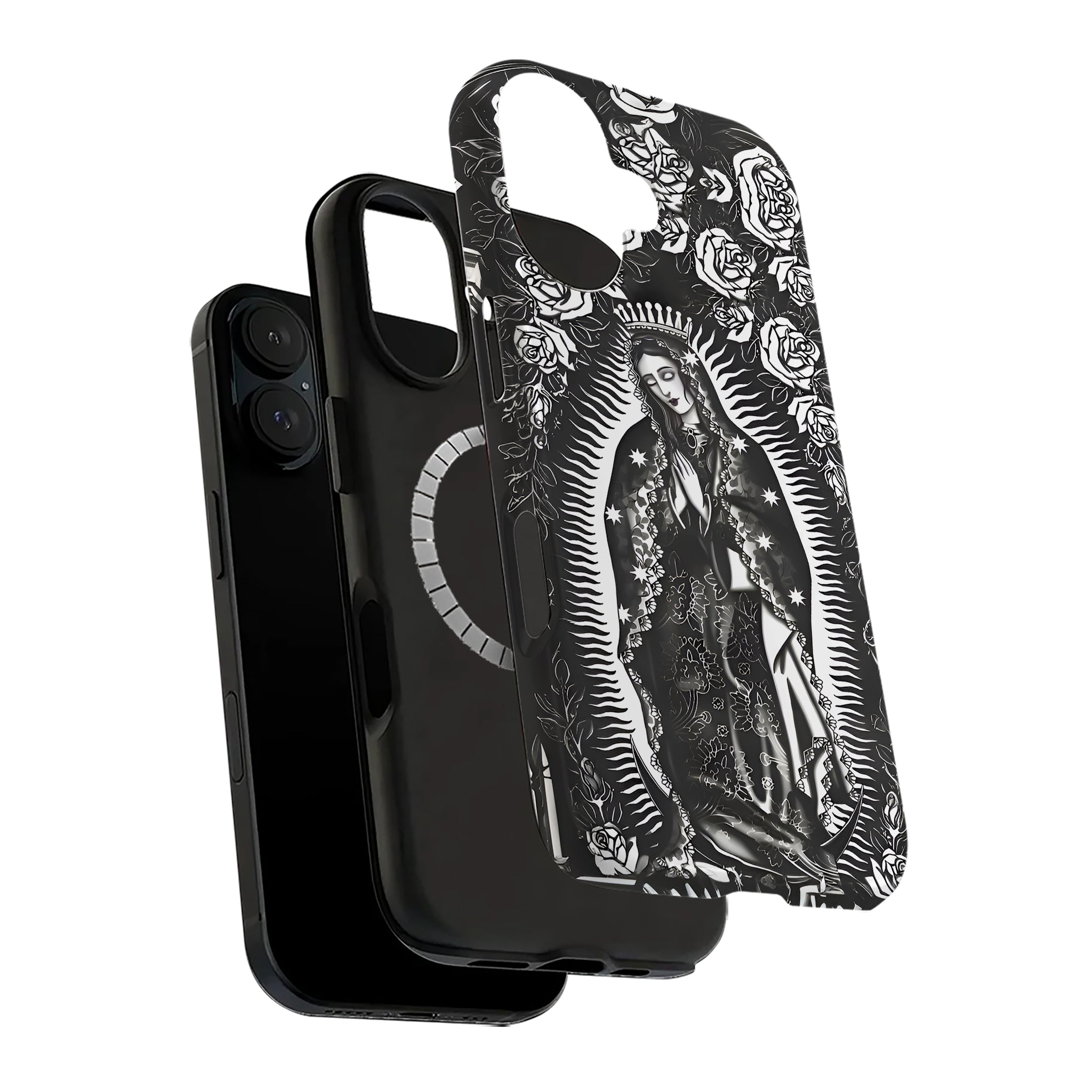 Our Lady of Guadalupe Tattoo Art iPhone Case | MagSafe Compatible