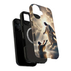 Jesus Rescue Art iPhone Case | MagSafe Compatible