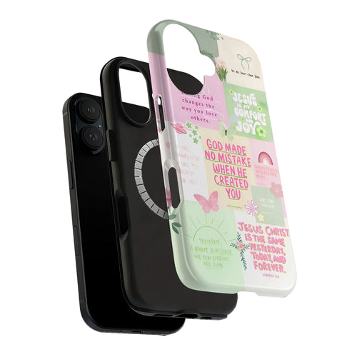 Faith Collage Art iPhone Case | MagSafe Compatible