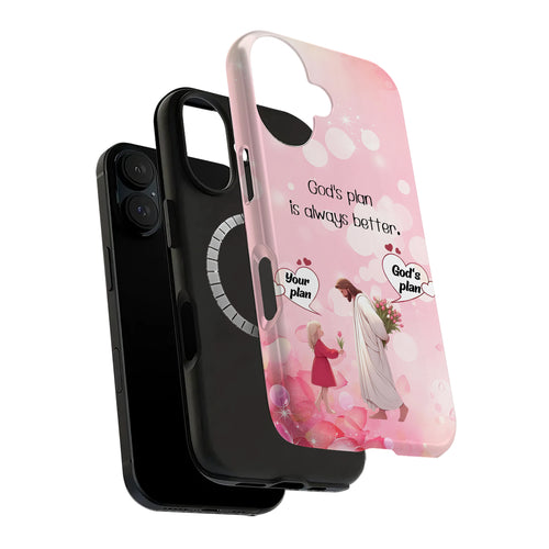 Cute Cartoon Jesus Art iPhone Case | MagSafe Compatible