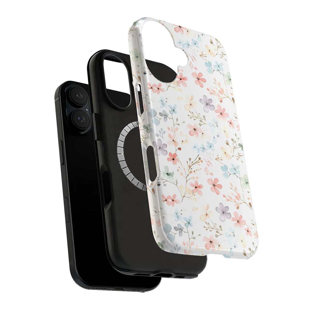 Pastel Floral iPhone Case | MagSafe Compatible