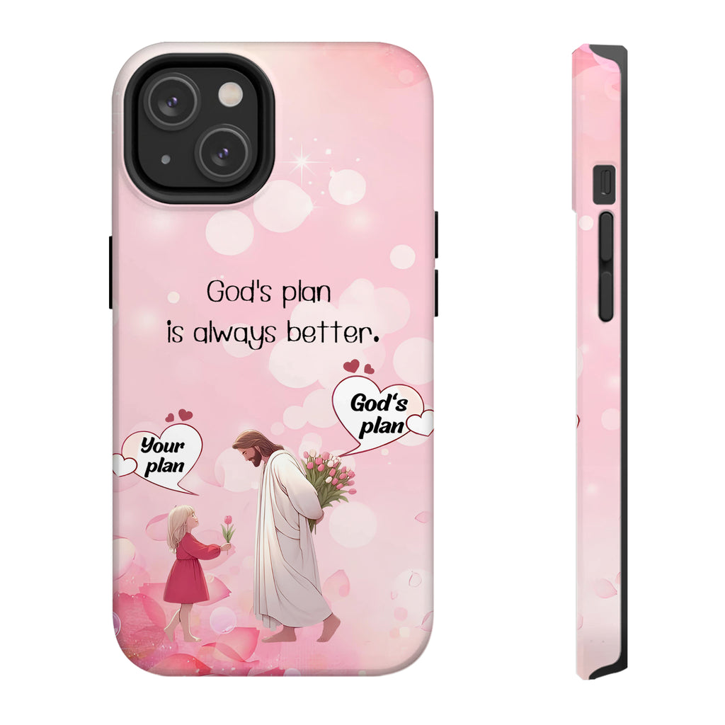 Cute Cartoon Jesus Art iPhone Case | MagSafe Compatible