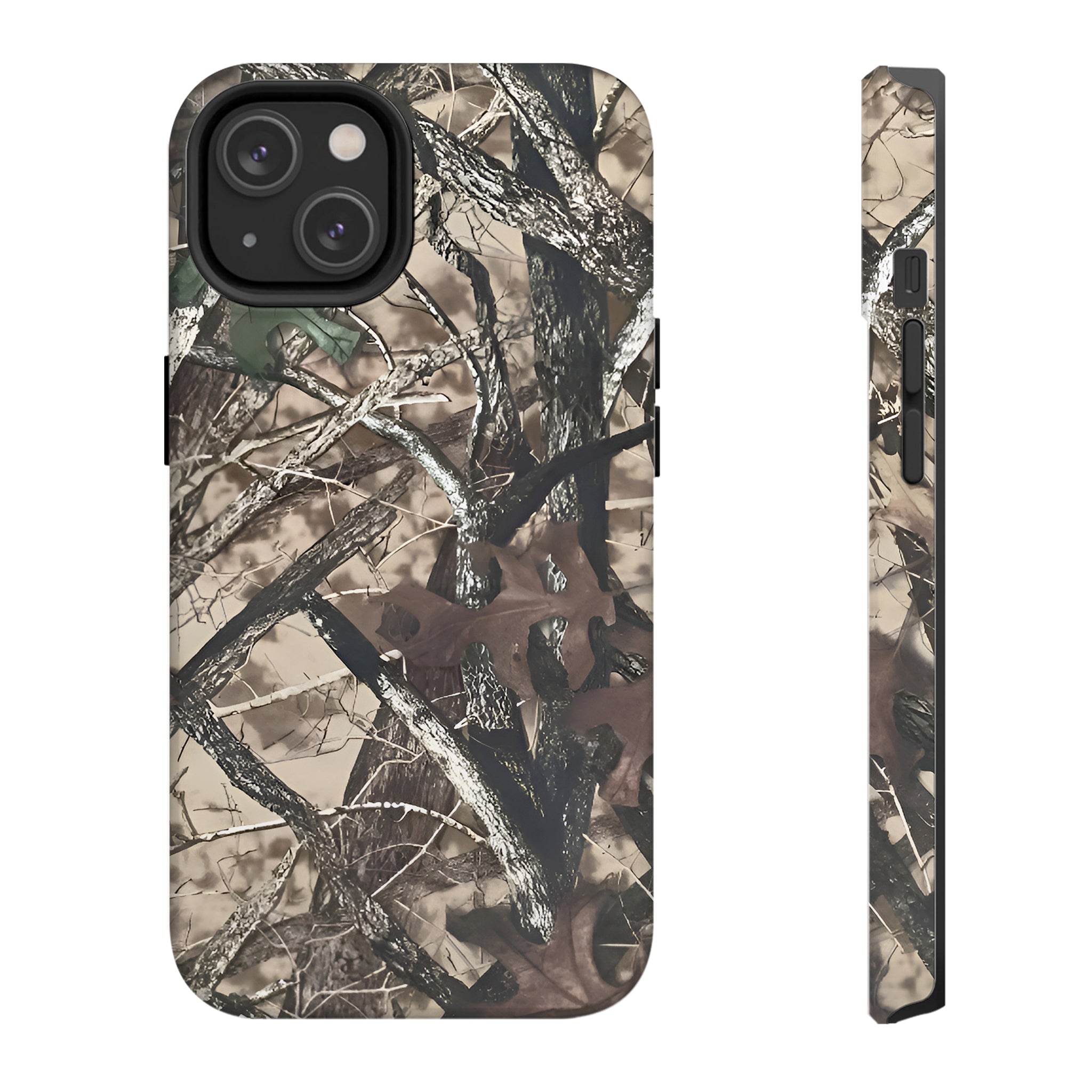 Real Tree Hunting Camouflage Art iPhone Case | MagSafe Compatible