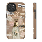 Jesus Faith Collage Art iPhone Case | MagSafe Compatible
