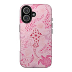 Pink Sea Animal Art iPhone Case | MagSafe Compatible