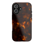 Tortoiseshell Amber Art iPhone Case | MagSafe Compatible
