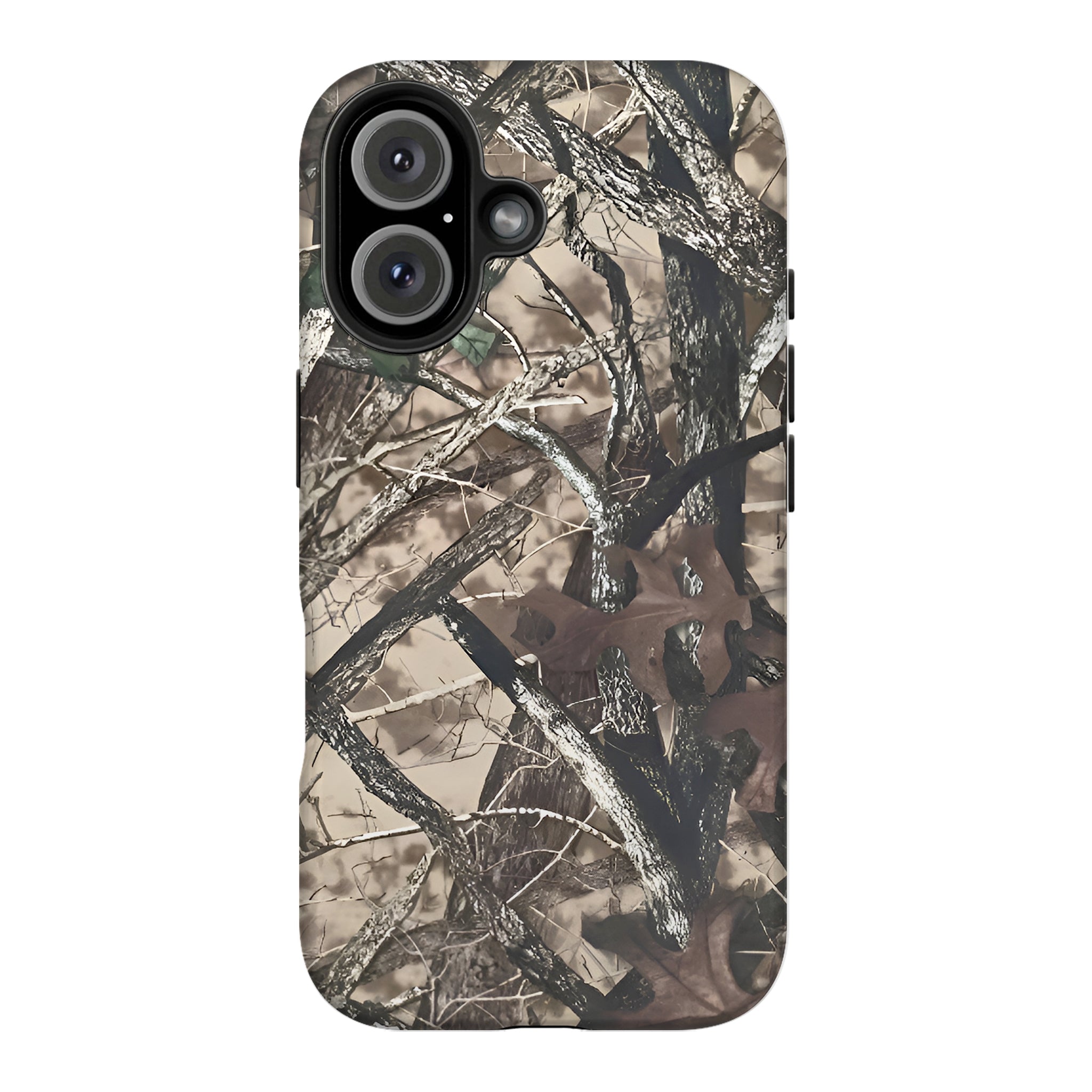Real Tree Hunting Camouflage Art iPhone Case | MagSafe Compatible