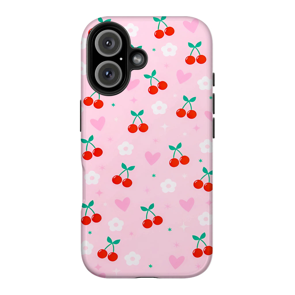 Sweet Cherry Art iPhone Case | MagSafe Compatible