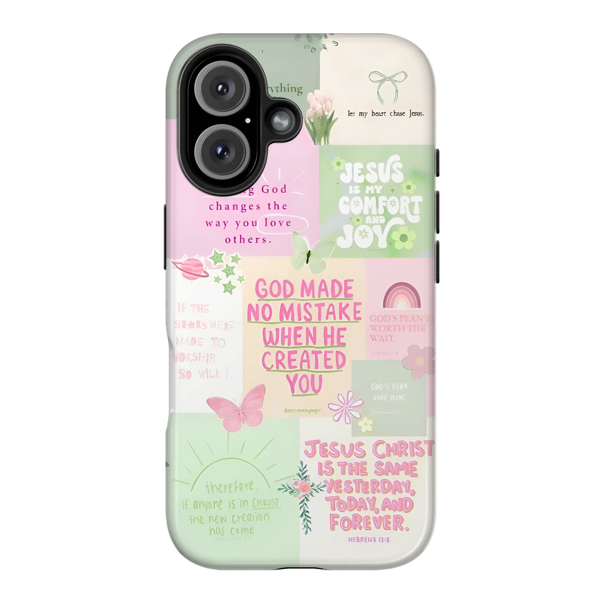 Faith Collage Art iPhone Case | MagSafe Compatible
