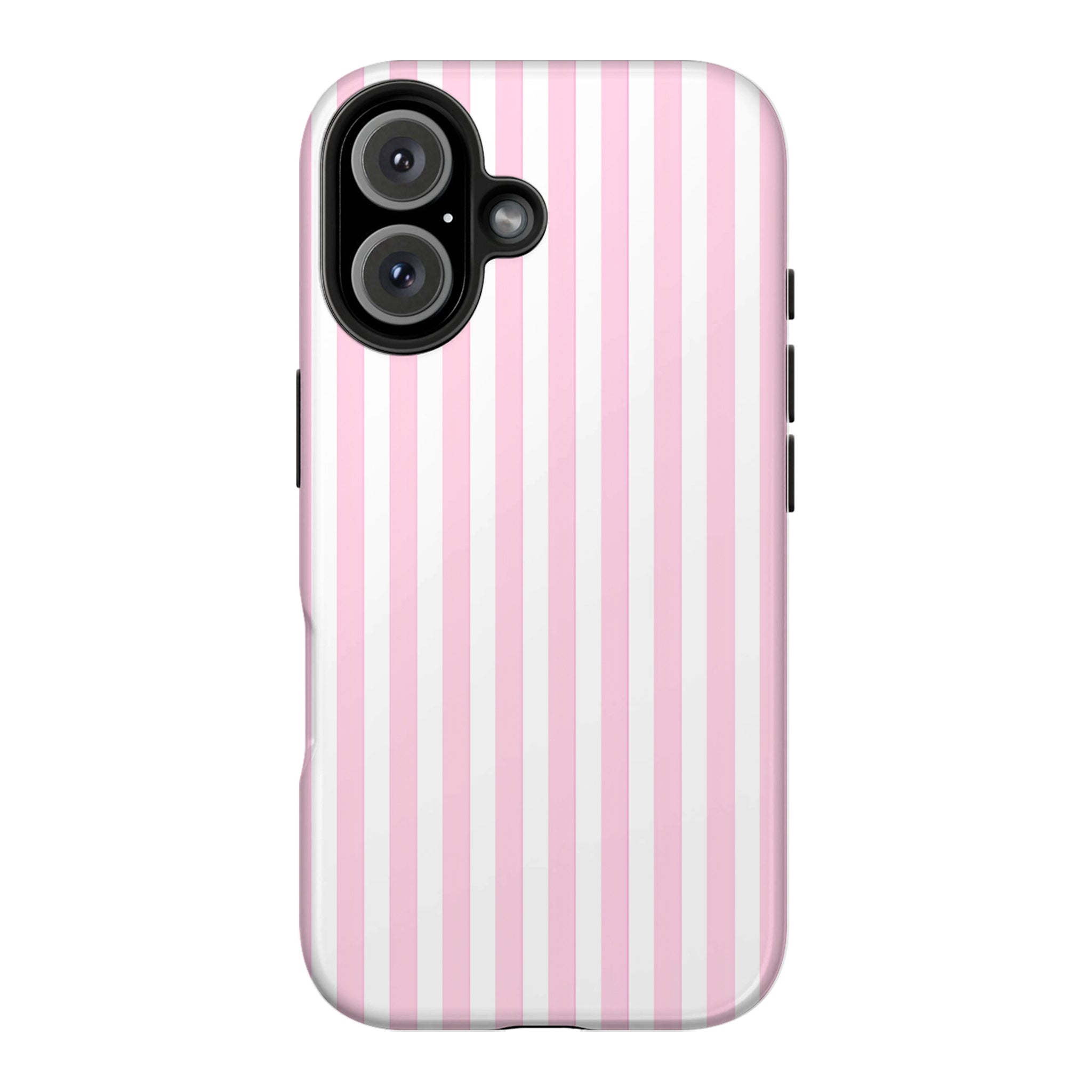 Pink Stripe Art iPhone Case | MagSafe Compatible