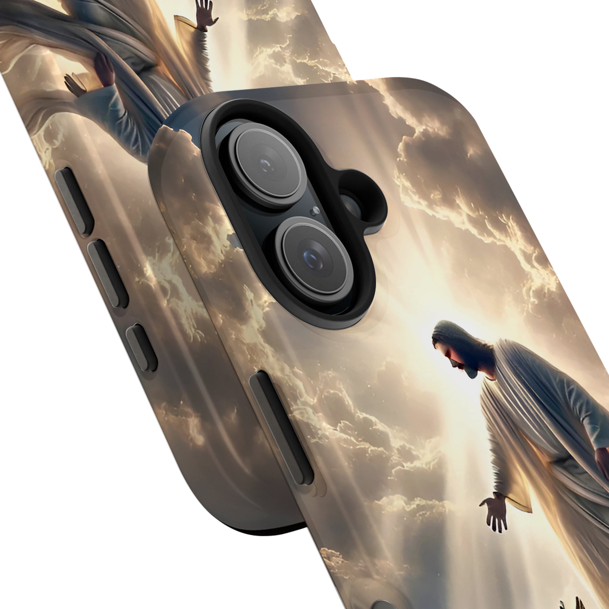 Jesus Rescue Art iPhone Case | MagSafe Compatible