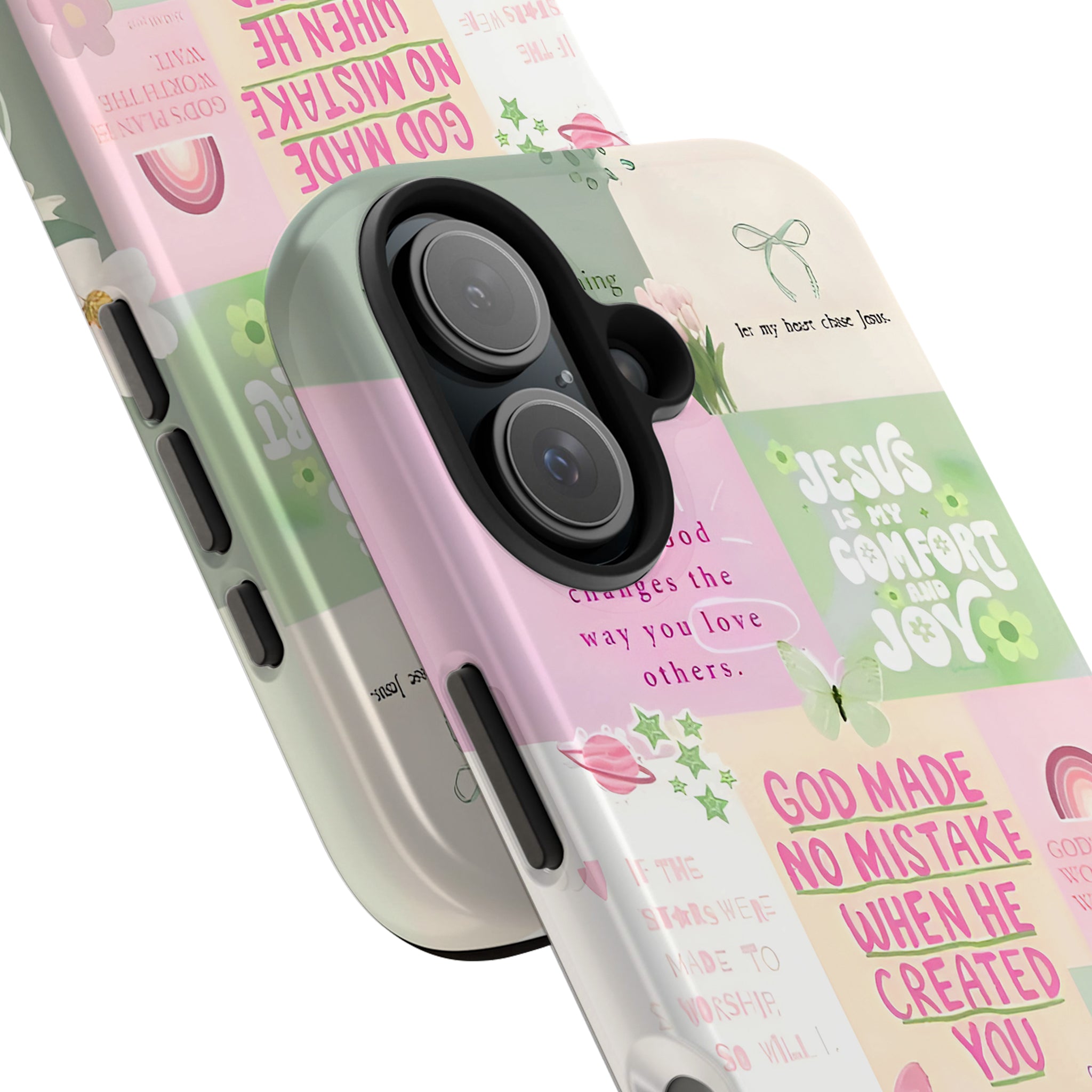 Faith Collage Art iPhone Case | MagSafe Compatible