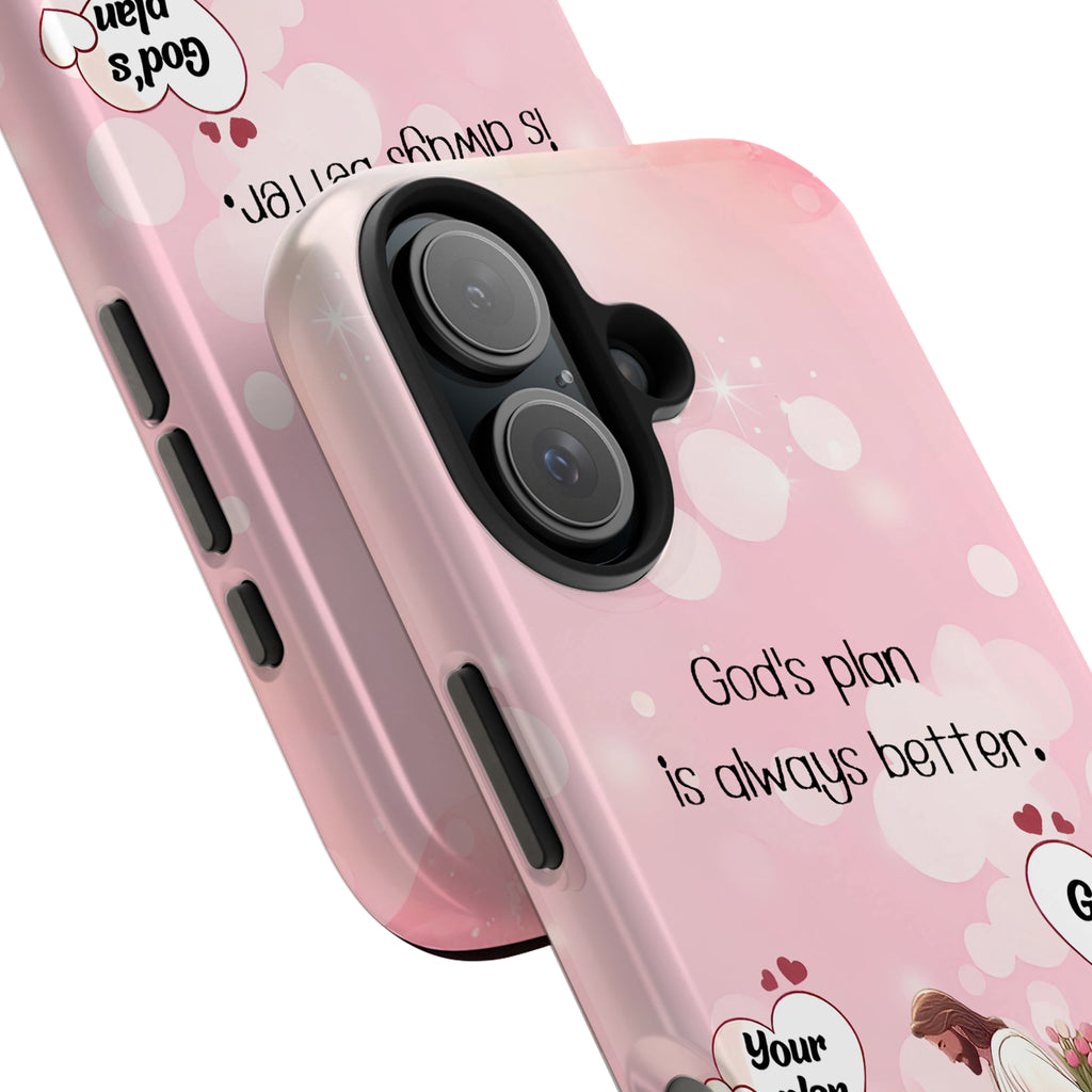 Cute Cartoon Jesus Art iPhone Case | MagSafe Compatible
