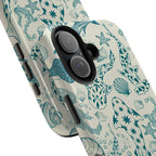 Vintage Ocean Marine Creature Art iPhone Case | MagSafe Compatible