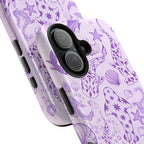 Purple Sea Creature Art iPhone Case | MagSafe Compatible