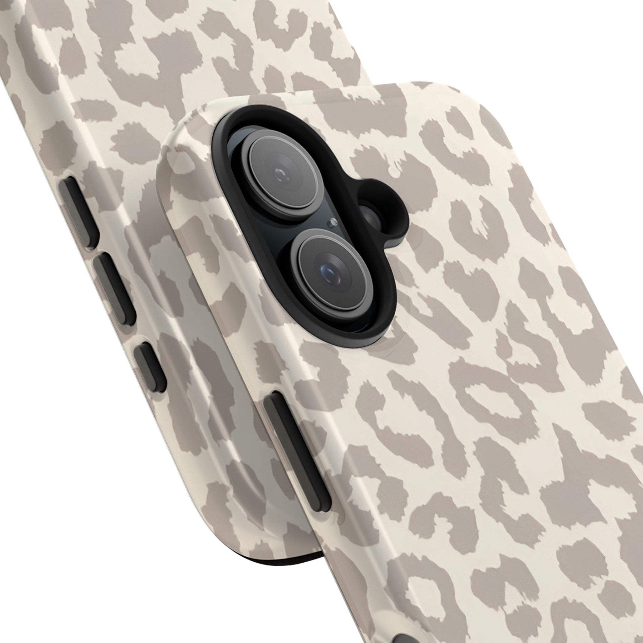 Beige Leopard Art iPhone Case | MagSafe Compatible