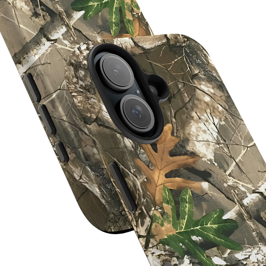 Oak Camo Hunting Art iPhone Case | MagSafe Compatible
