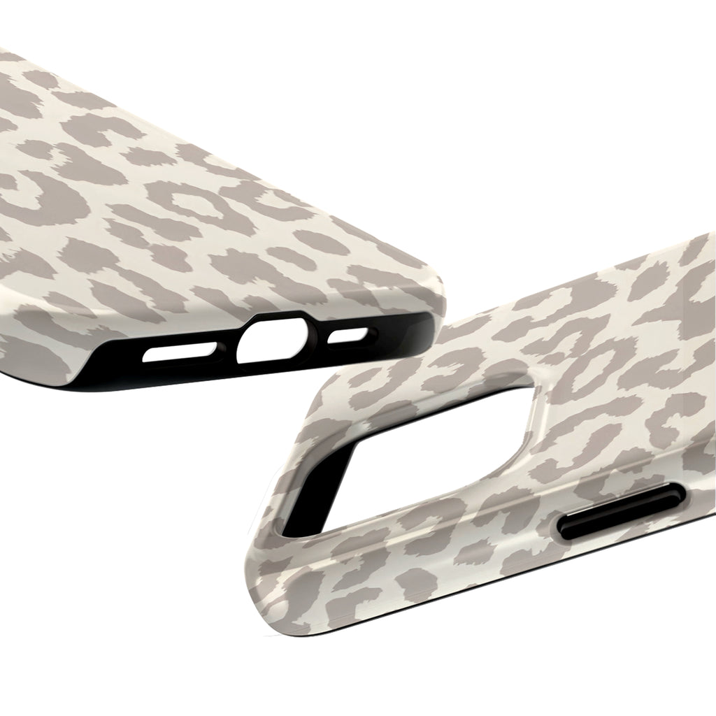 Beige Leopard Art iPhone Case | MagSafe Compatible