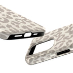 Beige Leopard Art iPhone Case | MagSafe Compatible