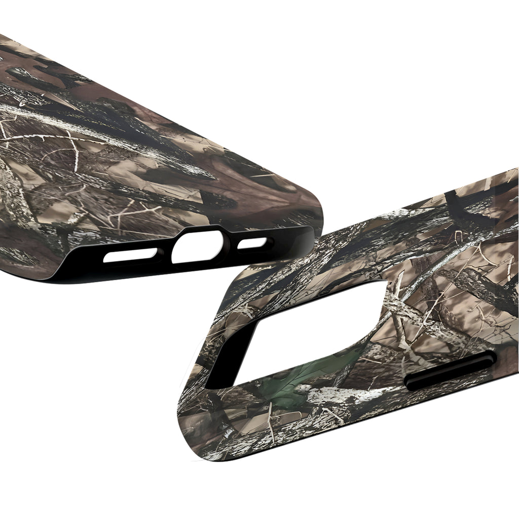 Real Tree Hunting Camouflage Art iPhone Case | MagSafe Compatible