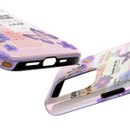 Floral Bible Quote Art iPhone Case | MagSafe Compatible