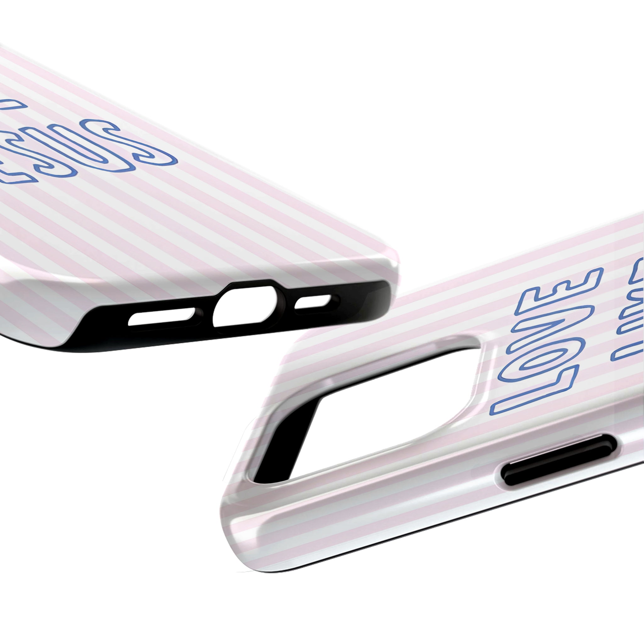 Minimal Stripe Christian Art iPhone Case | MagSafe Compatible