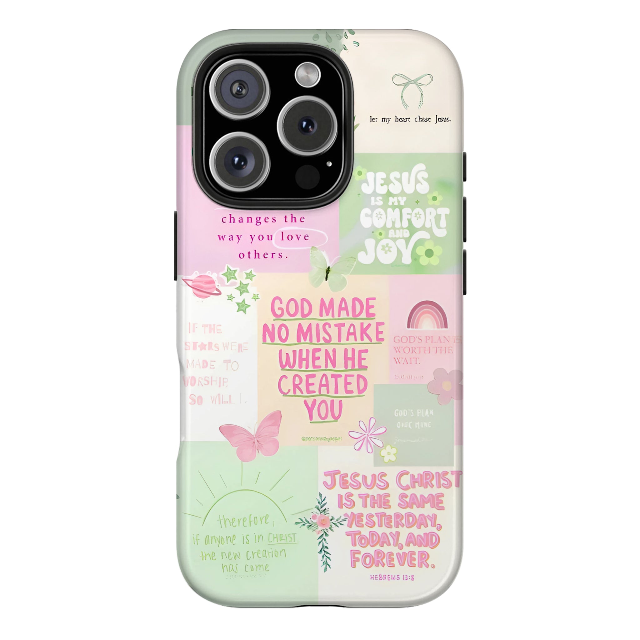 Faith Collage Art iPhone Case | MagSafe Compatible