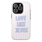 Minimal Stripe Christian Art iPhone Case | MagSafe Compatible