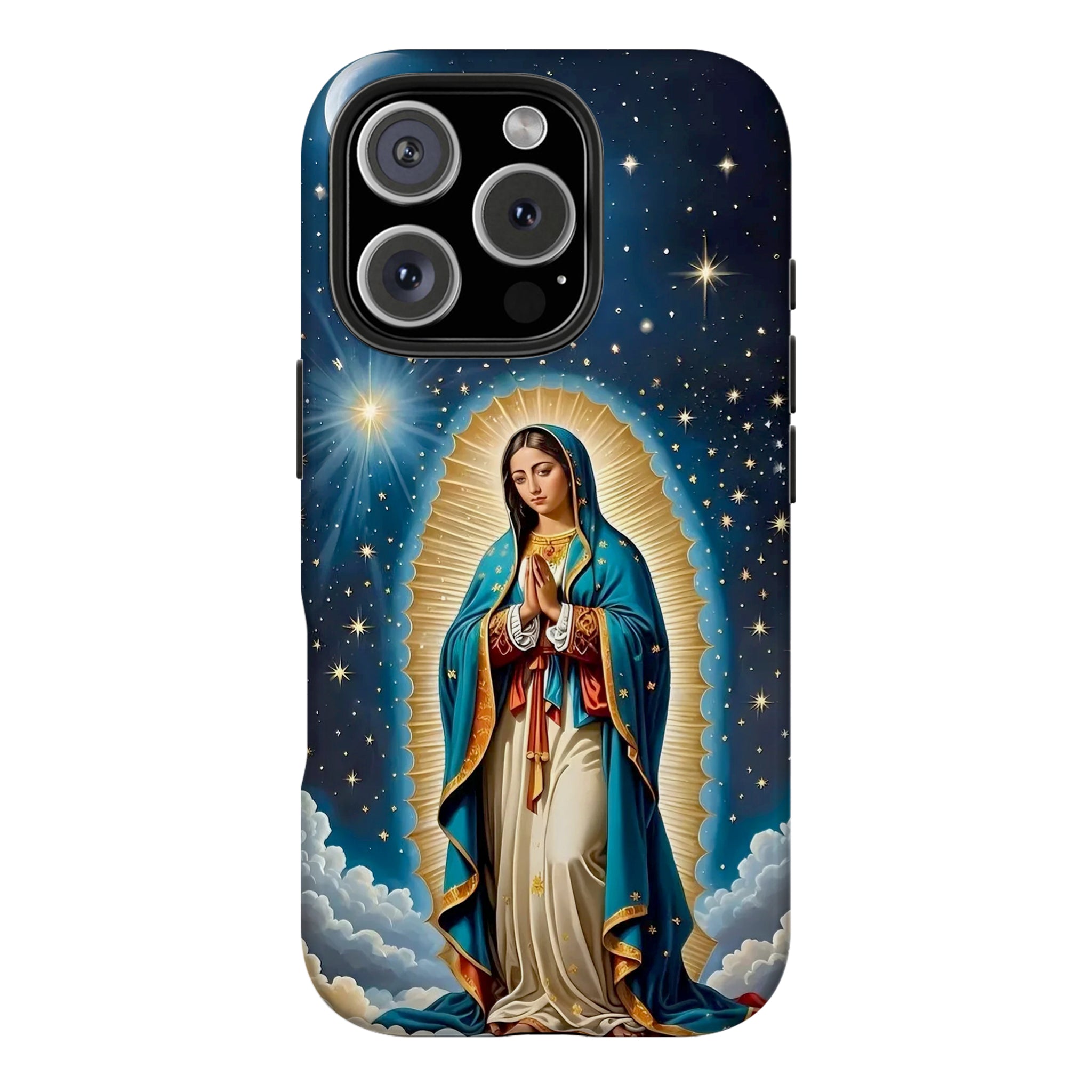 Virgin Mary Art iPhone Case | MagSafe Compatible