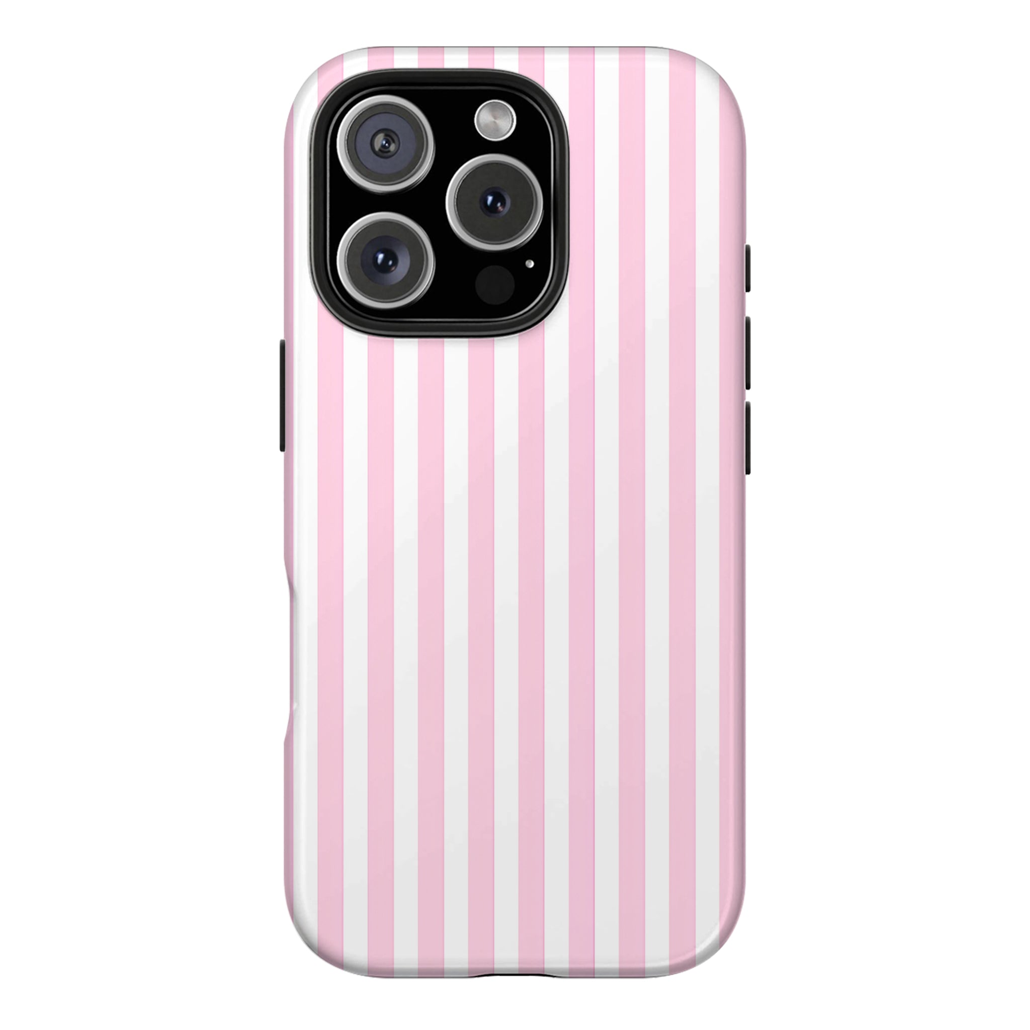 Pink Stripe Art iPhone Case | MagSafe Compatible