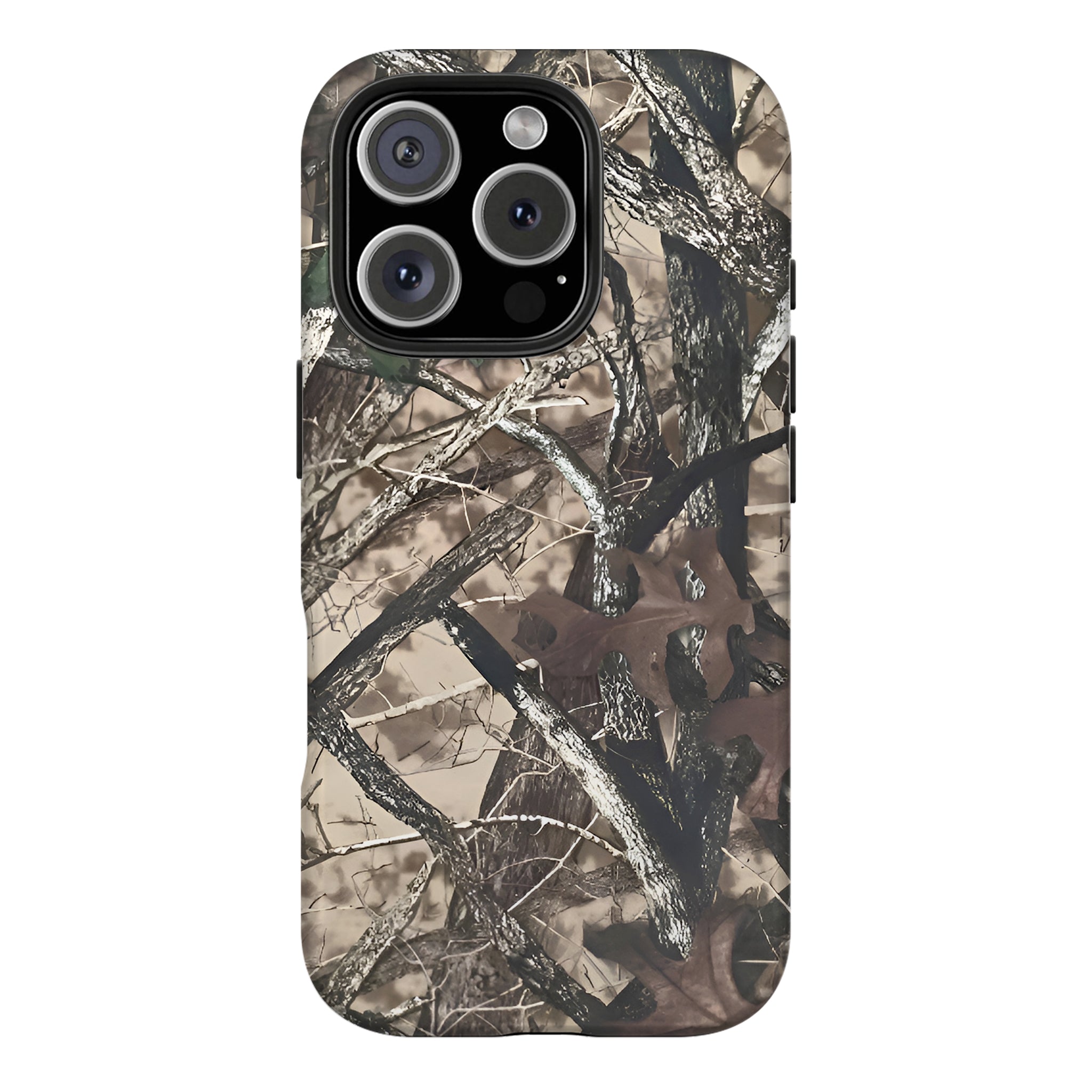 Real Tree Hunting Camouflage Art iPhone Case | MagSafe Compatible