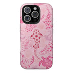 Pink Sea Animal Art iPhone Case | MagSafe Compatible