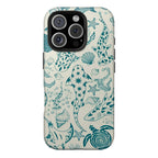 Vintage Ocean Marine Creature Art iPhone Case | MagSafe Compatible