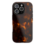 Tortoiseshell Amber Art iPhone Case | MagSafe Compatible