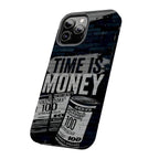 Time Is Money Art iPhone Case | MagSafe Compatible