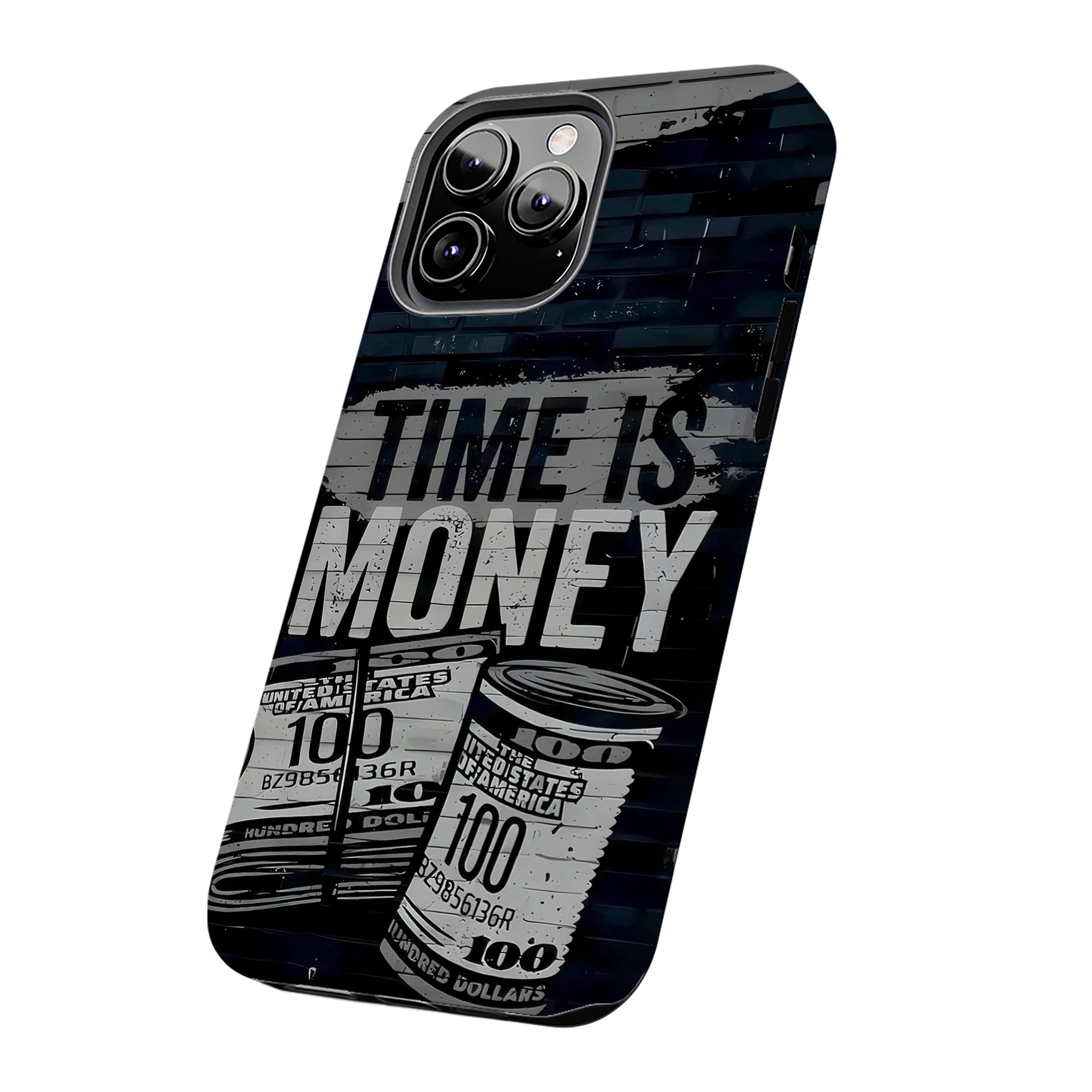 Time Is Money Art iPhone Case | MagSafe Compatible