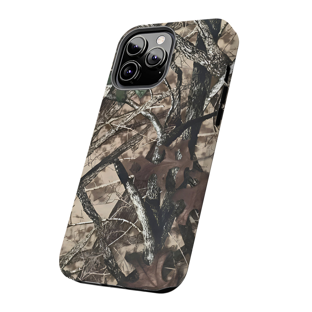 Real Tree Hunting Camouflage Art iPhone Case | MagSafe Compatible