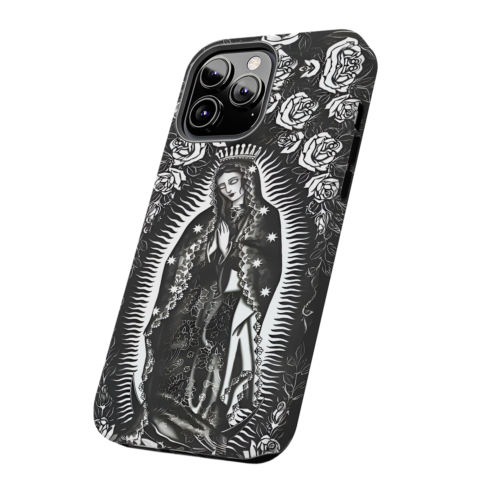 Our Lady of Guadalupe Tattoo Art iPhone Case | MagSafe Compatible