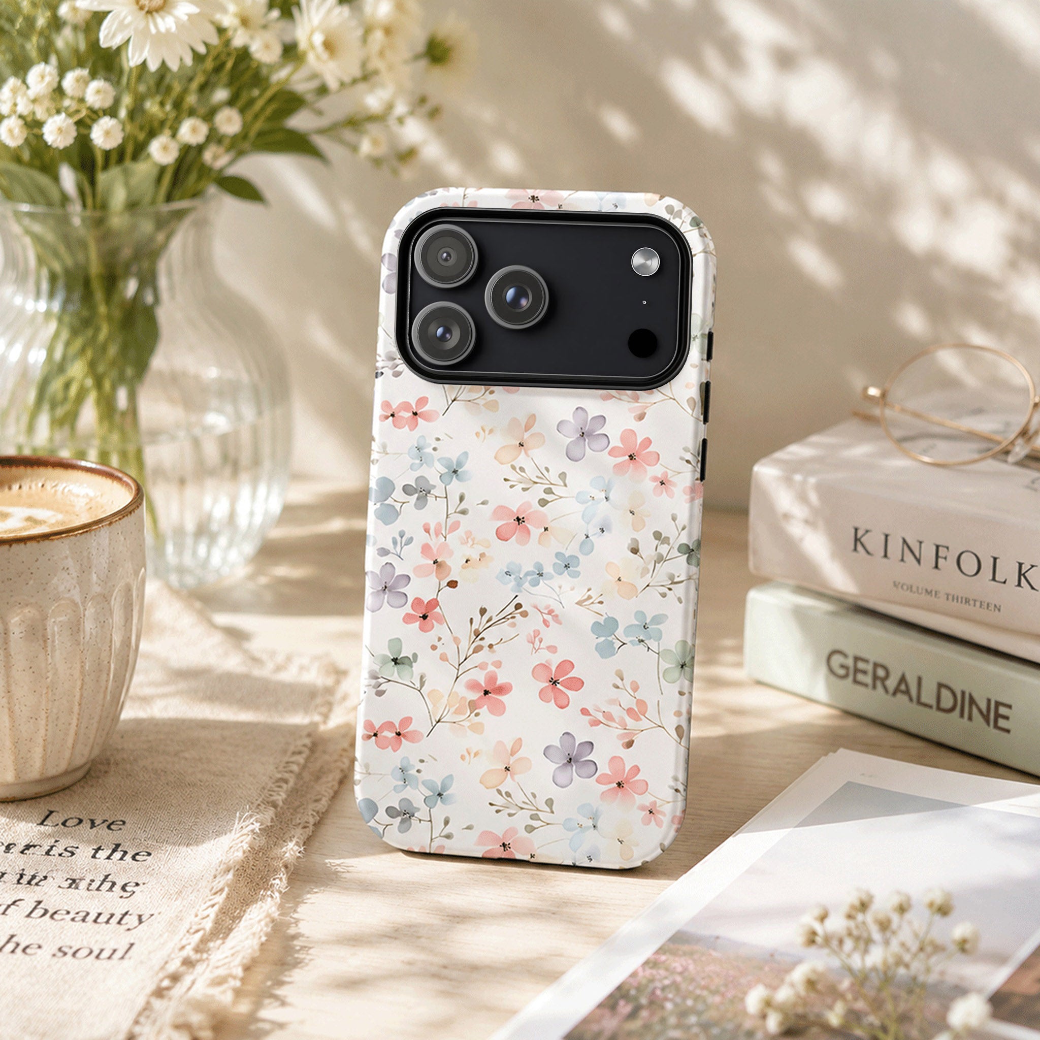 Pastel Floral iPhone Case | MagSafe Compatible