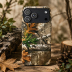 Oak Camo Hunting Art iPhone Case | MagSafe Compatible