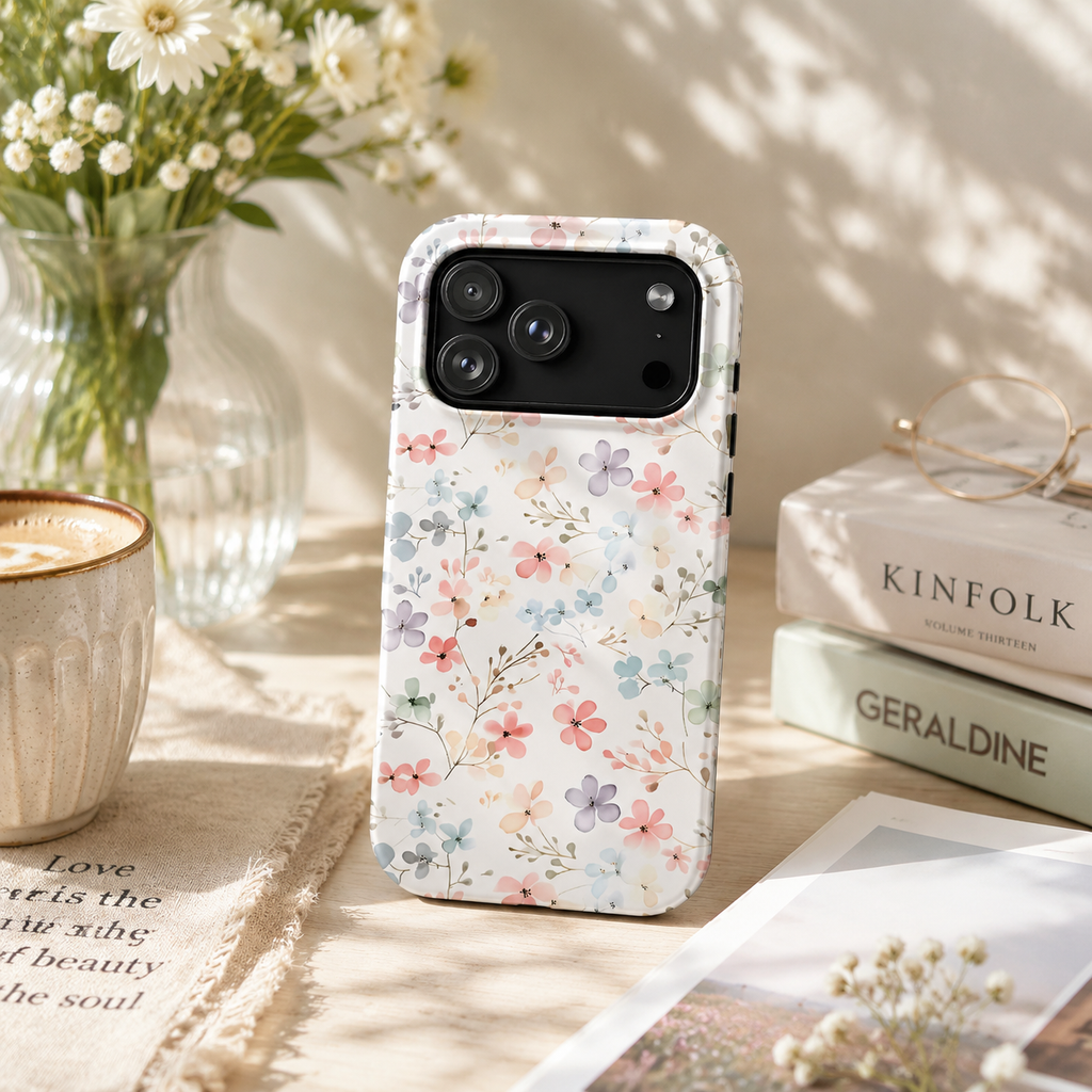 Pastel Floral iPhone Case | MagSafe Compatible